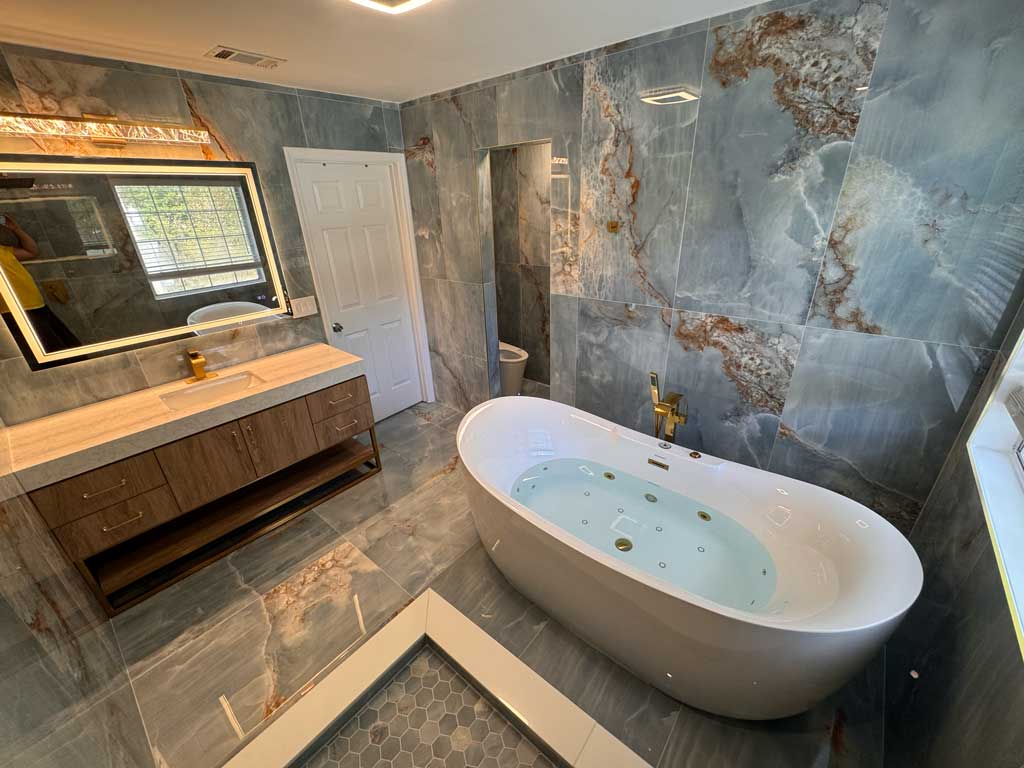 master bathroom renovation